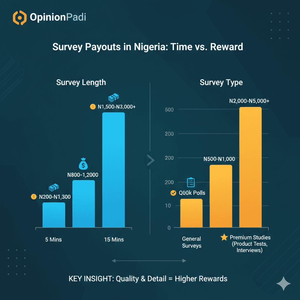make ₦50k monthly from surveys
