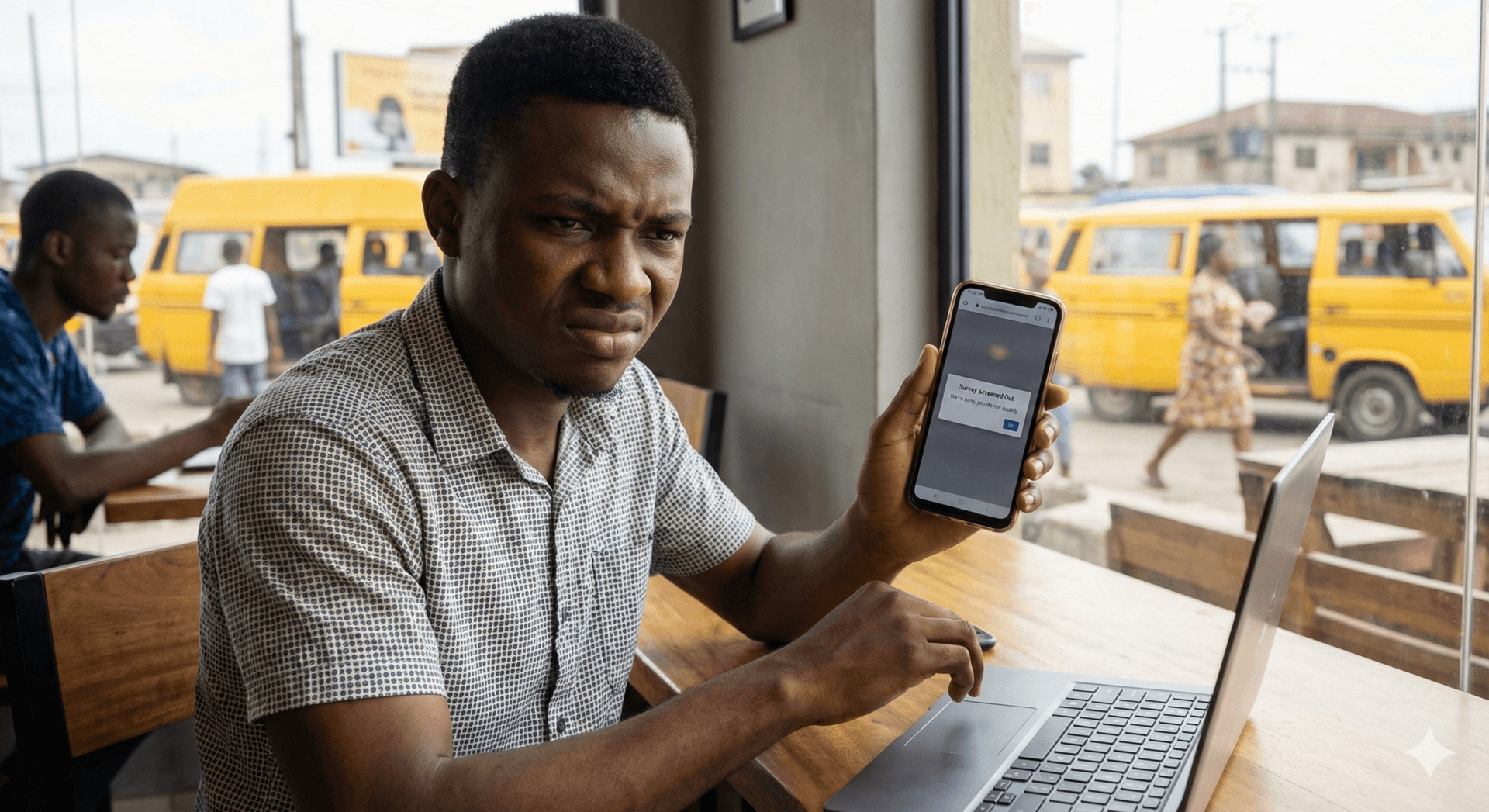 why surveys disqualify Nigerians