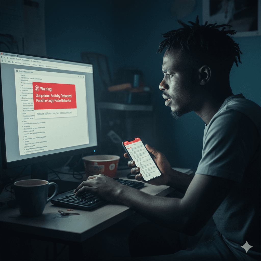 survey platforms detect copy-paste responses