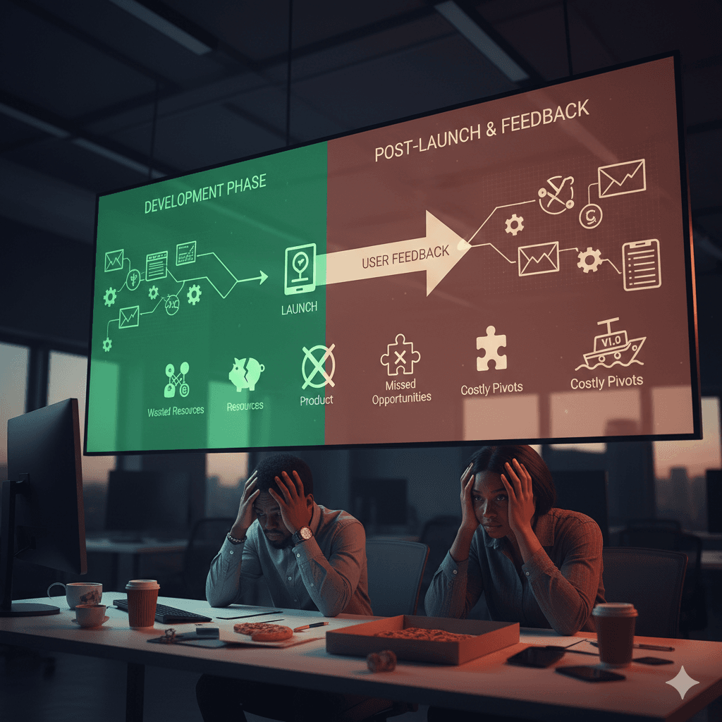 Product feedback collected too late